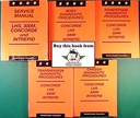 2000 Chrysler LHS, 300M, Concorde and Dodge Intrepid Factory Shop Repair Service & Diagnostic Manuals 5 Vol. Set
