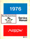 1976 Dodge Arrow & Celeste, Plymouth Arrow Factory Shop Repair Service Manual