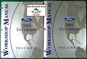 2005 Ford Excursion Shop Service Repair Manual 2 Vol Set