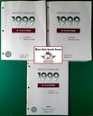 1999 Chevrolet Lumina & Monte Carlo W-Platform Shop Repair Maintenance Service Manual 3 Vol. Set