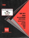 1993 GMC Light Truck Fuel and Emissions Including Driveability Service Tune-Up Manual (Gas Engines)