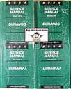 2004 Dodge Durango Shop Repair Maintenance Service Manual 4 Vol. Set