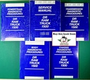 2002 Dodge DR RAM 1500 Truck Service Manual 5 Vol. Set