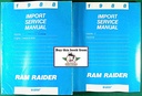 1988 Dodge Ram Raider Shop Repair Service & Electrical Manual 2 Vol. Set w/Wiring Diagrams