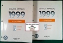 1999 Chevrolet Cavalier Pontiac Sunfire Factory Shop Repair Service Manual 2 Vol. Set