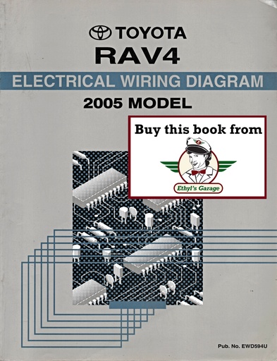 [TOY2005EWD594UA] 2005 Toyota RAV4 OEM Shop Service Repair Electrical Wiring Diagram Manual