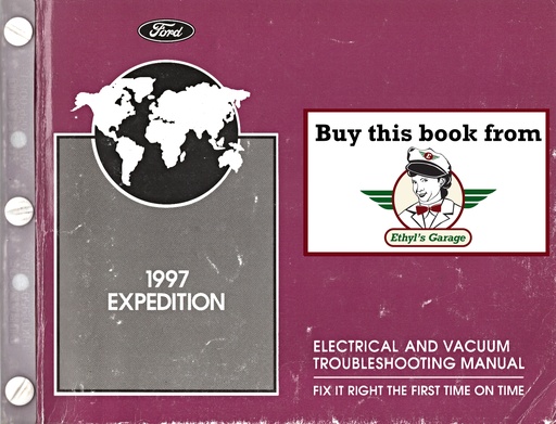 [FOR1997FCS1212997A] 1997 Ford Expedition Electrical & Vacuum Troubleshooting Wiring Diagrams Shop Service Repair Manual EVTM