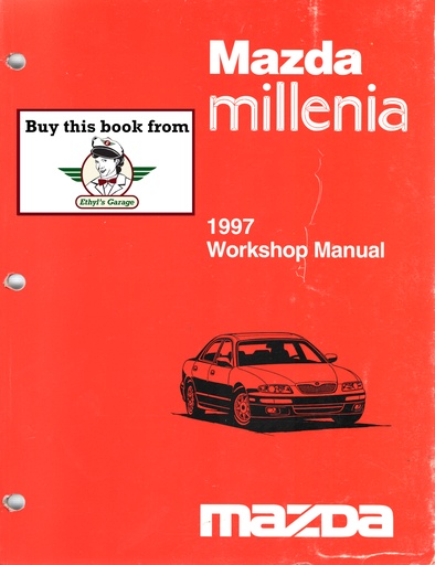 [MAZ199715441096EA] 1997 Mazda Millenia Workshop Shop Service Repair Manual
