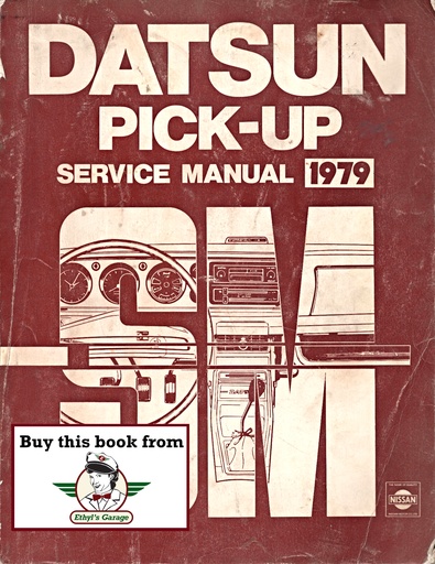[DAT1979SM9E0620U0A] 1979 Datsun Pickup Shop Repair Service Manual