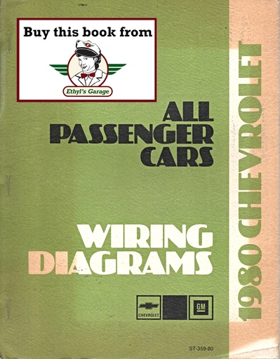 [CH1980ST35990A] 1980 Chevrolet All Passenger Cars Wiring Diagrams