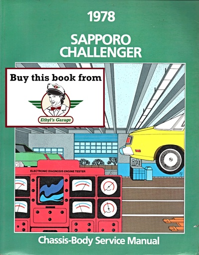 [MOP1978810708706A] 1978 Dodge/Plymouth Challenger/Sapporo  Shop Maintenance Repair Service Manual