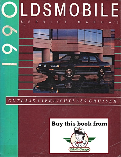 [OL1990CCCCCSMA] 1990 Oldsmobile Cutlass Ciera Cutlass Cruiser OEM Shop Service Repair Chassis Manual