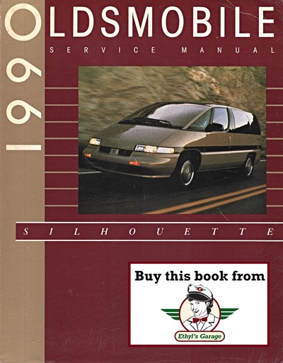 [OL1990SCMSA] 1990 Oldsmobile Silhouette OEM Shop Service Repair Maintenance Manual