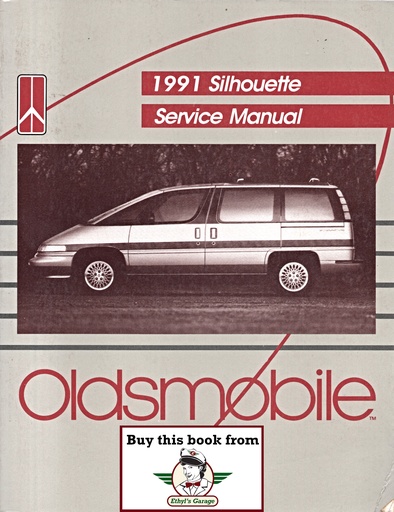 [OL1991SCSMA] 1991 Oldsmobile Silhouette OEM Shop Service Repair Maintenance Manual