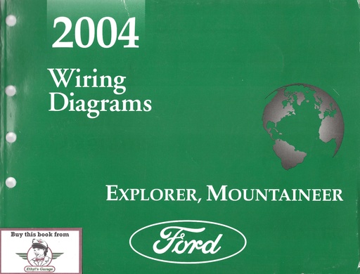 [FCS-12206-04A] 2004 Ford Explorer Mercury Mountaineer Electrical Wiring Diagrams Manual