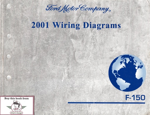 [FCS1226301A] 2001 Ford F-150 Factory Electrical Wiring Diagrams Manual