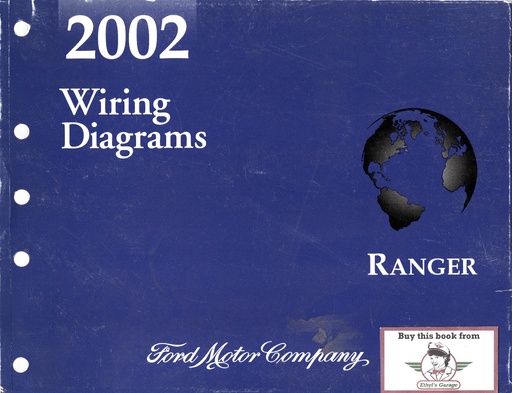 [FCS-12127-02A] 2002 Ford Ranger Pickup Factory Electrical Wiring Diagrams Manual