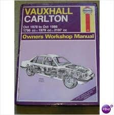 [1850103291] Manual Vauxhall Carlton 1978-86
