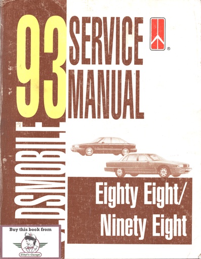 [OL1993H/CSMA] 1993 Oldsmobile 88/98 H/C OEM Shop Service Repair Manual