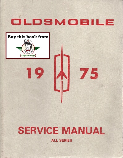 [OL1975CSMA] 1975 Oldsmobile Full Line Factory OEM Chassis Shop Service Repair Manual