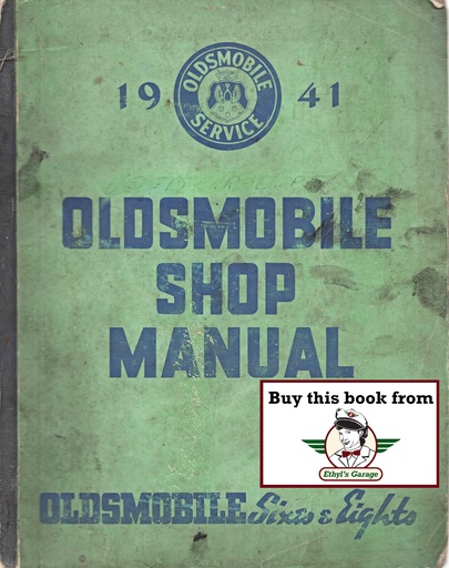 [OL19416&8CSMA] 1941 Oldsmobile 6 and 8 Full Line Factory OEM Shop Service Repair Manual