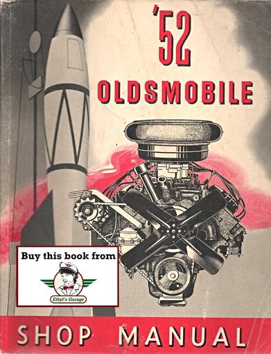 [OL1952CSMA] 1952 Oldsmobile 88 98 Full Line Factory OEM Shop Service Repair Manual