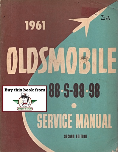 [OL19618898CSMA] 1961 Oldsmobile 88 Super 88 98 Factory OEM Shop Service Repair Manual