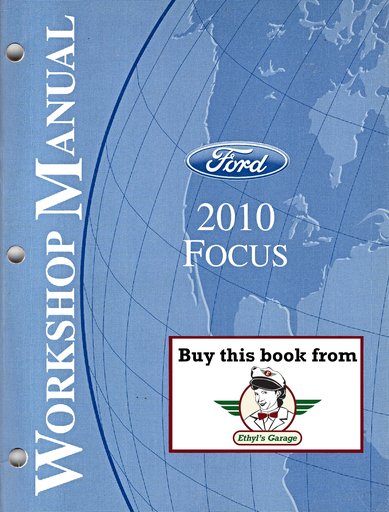 [FOR2010FCS1294910A] 2010 Ford Focus Original OEM Factory Shop Service Repair Workshop Manual