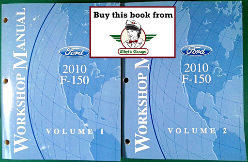 [FOR2010FCS1433110A/2] 2010 Ford F-150 Original OEM Factory Shop Service Workshop Manual Set