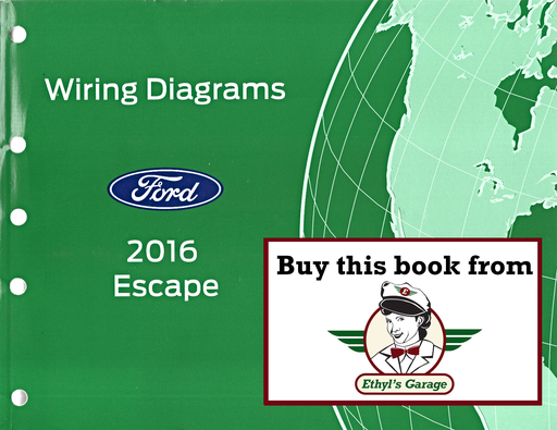 [FOR2016FCS1295216A] 2016 Ford Escape Electrical Wiring Diagrams Shop Service Repair Manual