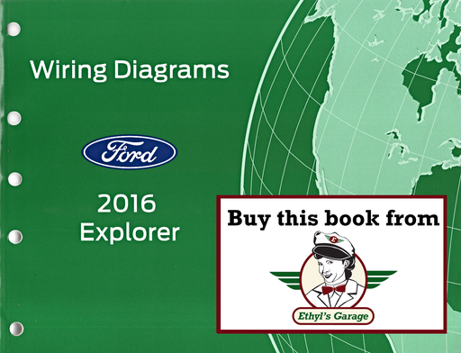 [FOR2016FCS1220616A] 2016 Ford Explorer Electrical Wiring Diagrams Shop Service Repair Manual