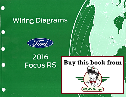 [FOR2016FCS2146616A] 2016 Ford Focus RS Electrical Wiring Diagrams Shop Service Repair Manual