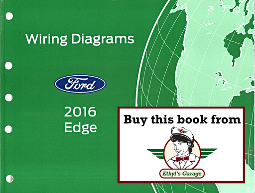 [FOR2016FCS2135016A] 2016 Ford Edge Electrical Wiring Diagrams Shop Service Repair Manual