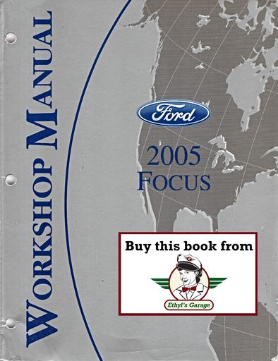 [FOR2005FCS1294905A] 2005 Ford Focus Original OEM Factory Shop Service Repair Workshop Manual