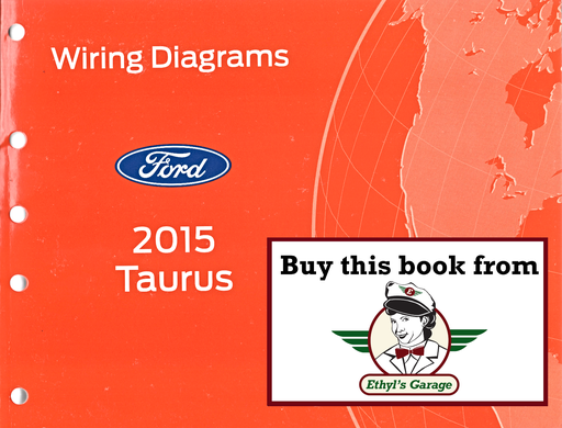 [FOR2015FCS1430115A] 2015 Ford Taurus Electrical Wiring Diagrams Manual