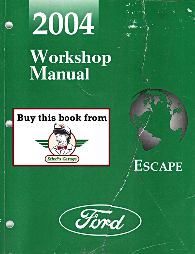 [FOR2004FCS1295104A] 2004 Ford Escape Workshop Service Manual