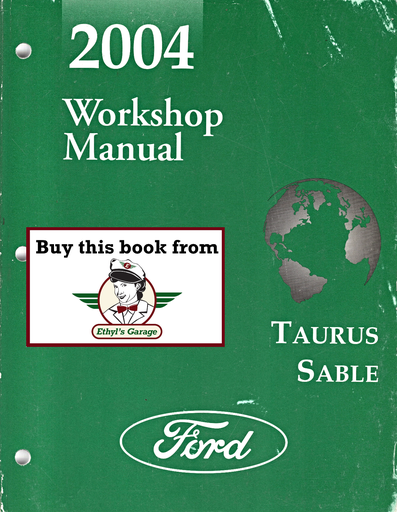 [FOR2004FCS1205504A] 2004 Ford Taurus Mercury Sable Workshop Service Manual