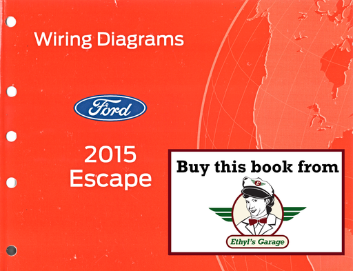 [FOR2015FCS1295215A] 2015 Ford Escape Electrical Wiring Diagrams Manual