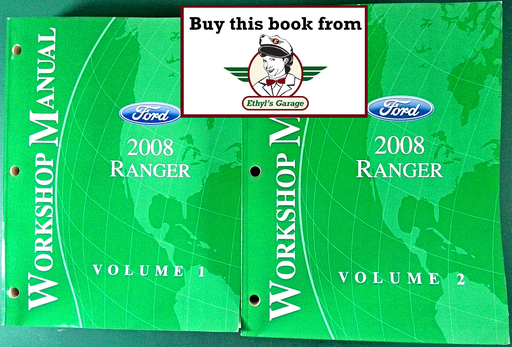 [FOR2008FCS1254208A/2] 2008 Ford Ranger Workshop Service Manual Set