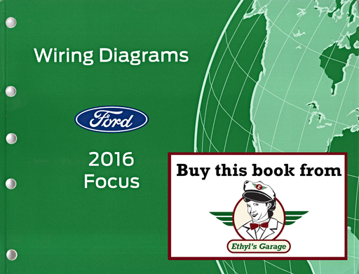 [FOR2016FCS1295016A] 2016 Ford Focus Electrical Wiring Diagrams Manual