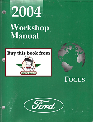[FOR2004FCS1294904A] 2004 Ford Focus Factory Workshop Service Manual