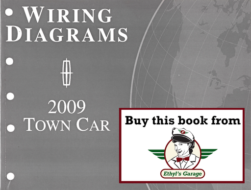 [FOR2009FCS1211909A] 2009 Ford Lincoln Town Car Factory Electrical Wiring Diagrams Manual