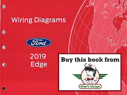 [FOR2019FCS2135019A] 2019 Ford Edge Factory Electrical Wiring Diagrams Manual