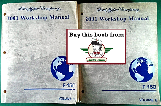 [FOR2001FCS1227201A/2] 2001 Ford F-150 Pickup Factory Service Workshop Manual Set