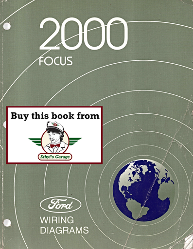 [FOR2000FCS1295000A] 2000 Ford Focus Factory Electrical Wiring Diagrams Manual