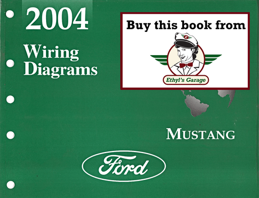 [FOR2004FCS1212104A] 2004 Ford Mustang Factory Electrical Wiring Diagrams Manual
