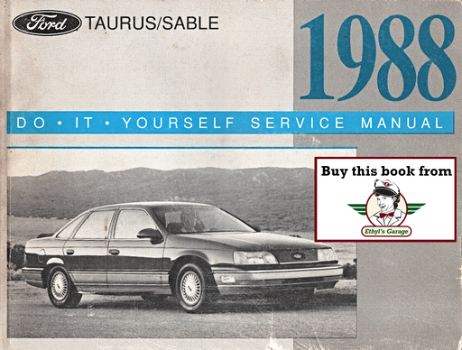 [FOR1988FPS1206788A] 1988 Ford Taurus, Mercury Sable Factory Do-It-Yourself Service Manual