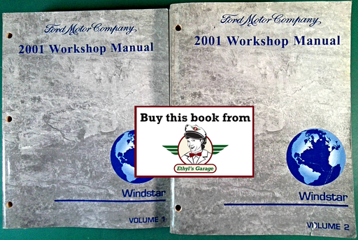 [FOR2001FCS1224901A/2] 2001 Ford Windstar Factory Workshop Service Manual Set