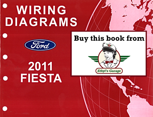 [FOR2011FCS2111411A] 2011 Ford Fiesta Factory Electrical Wiring Diagrams Manual