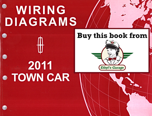 [FOR2011FCS1211911A] 2011 Ford Lincoln Town Car Factory Electrical Wiring Diagrams Manual